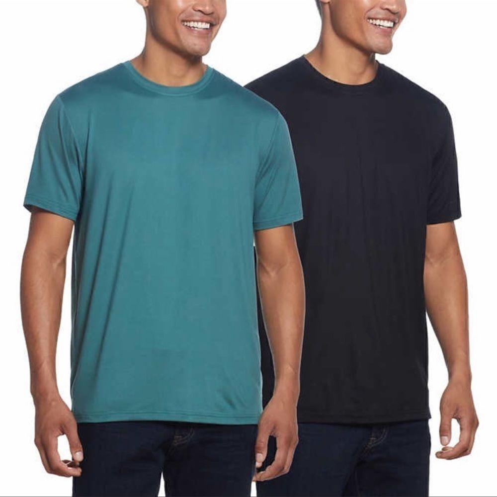 Weatherproof Vintage Men's Stretch Tee, 2-pack
